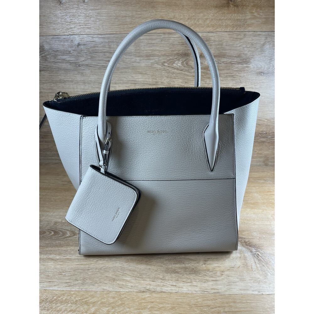 Henri Bendel Tilda Satchel Purse Ivory
